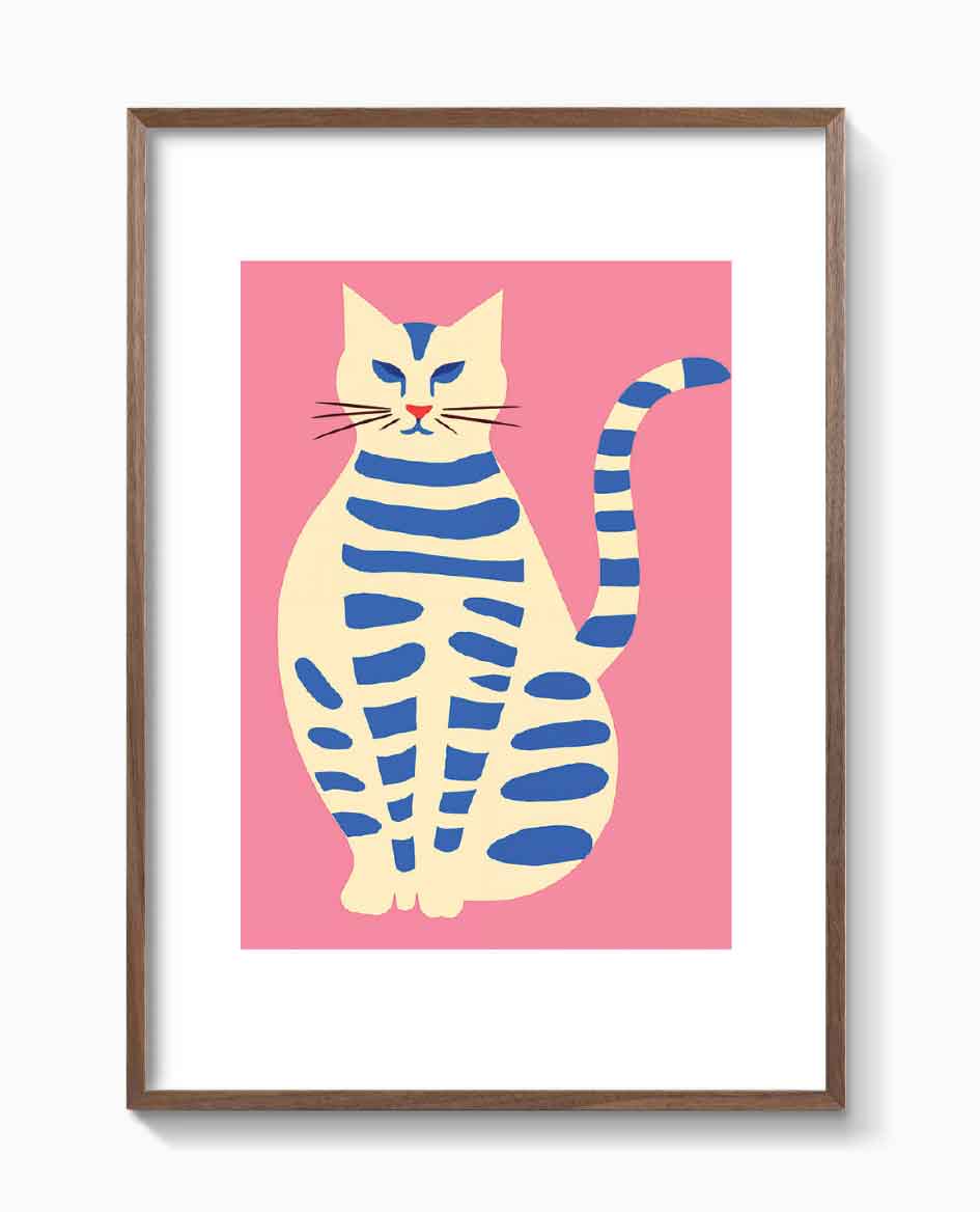ANGRY BLUE CAT