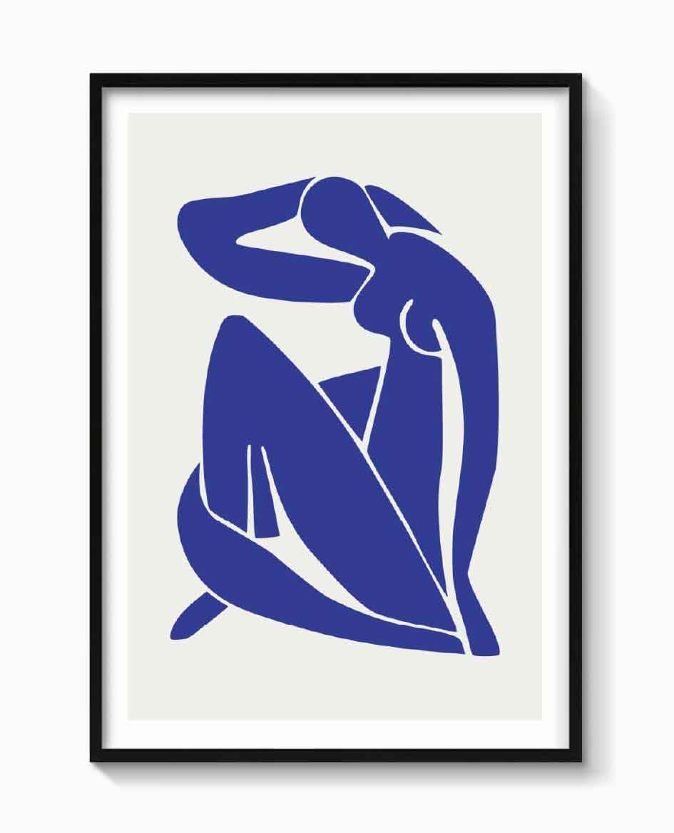 BLUE NUDES SHY