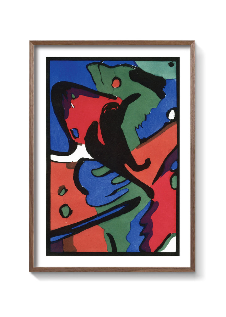 EL JINETE AZUL - Kandinsky