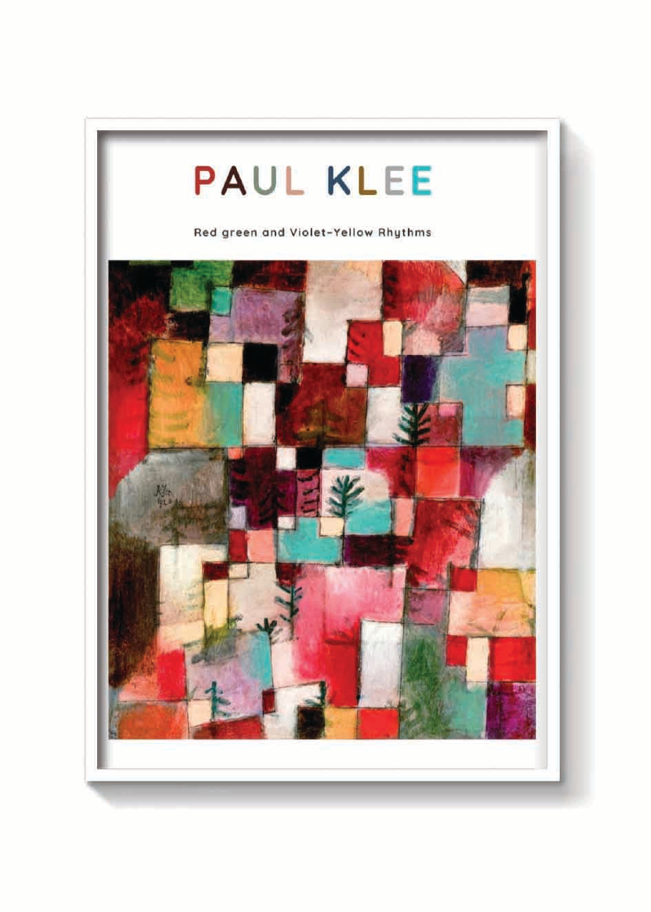 PAUL KLEE - RED AND GREEN