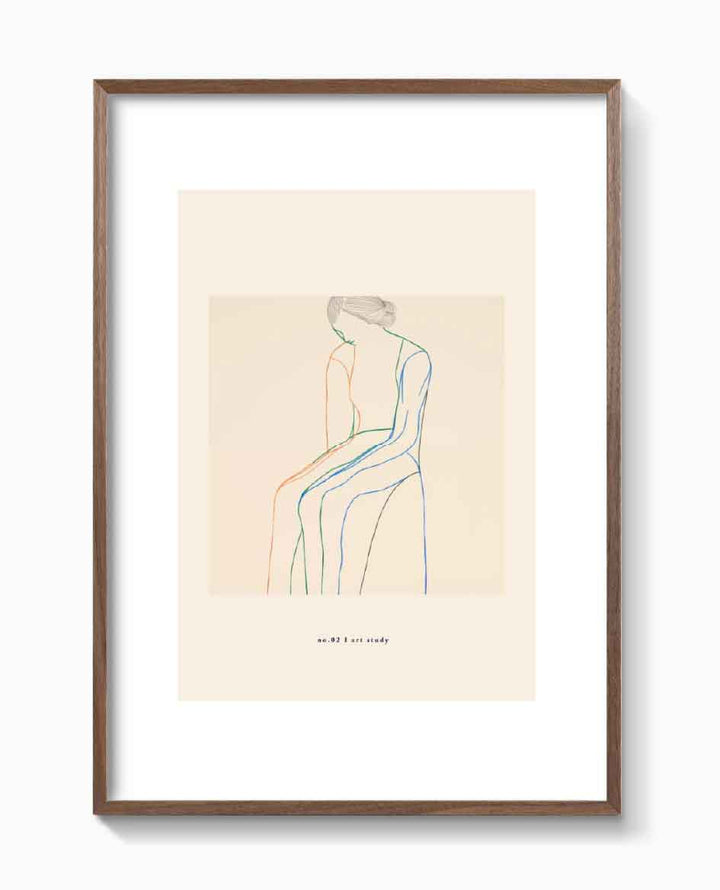 SAD BEIGE WOMAN